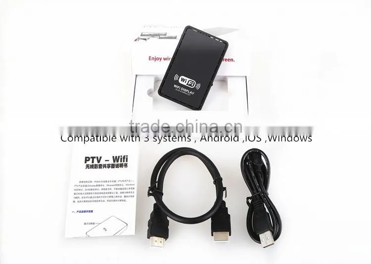 Miracast tv stick CPU Realtek 1185 processor cast your iOS 9 phone screen to big tv screen ,Miracast, Airplay