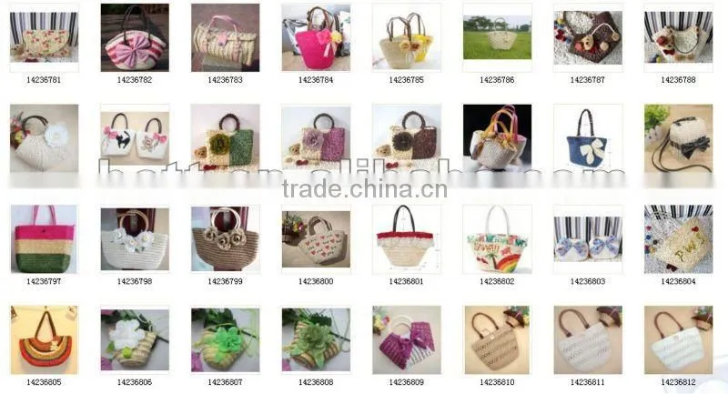 fashion lady summer straw beach bag cheap