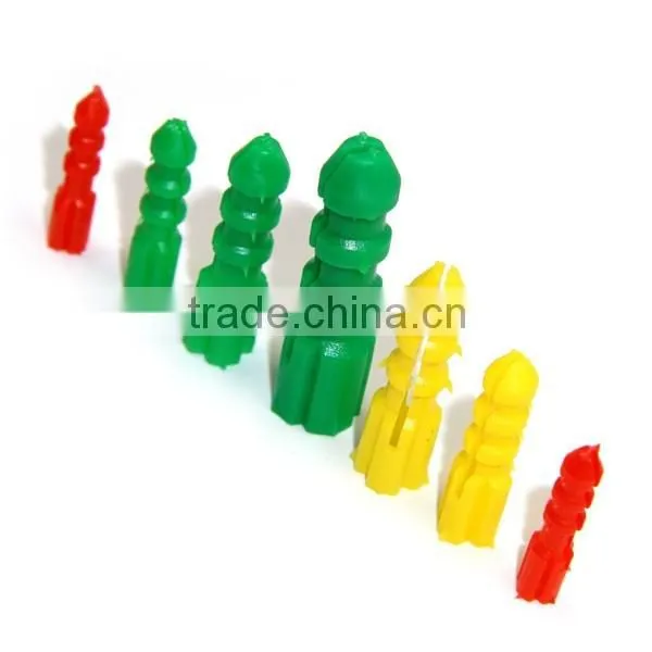 Assorted Small Plastic Anchor, Plastic Wall Anchor, Wall plug plastic anchor