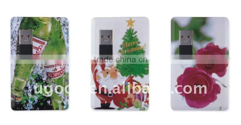promotional gift credit card usb pendrive best giveaway gift