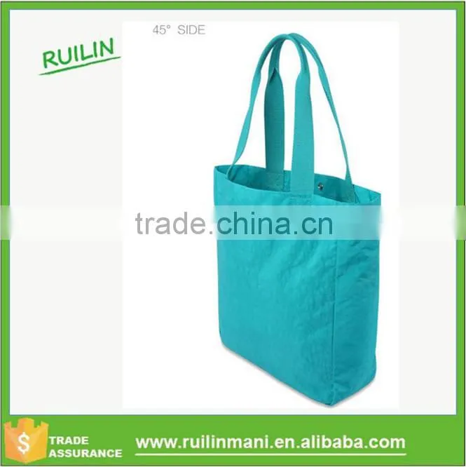 Bright color Nylon satchel handbags