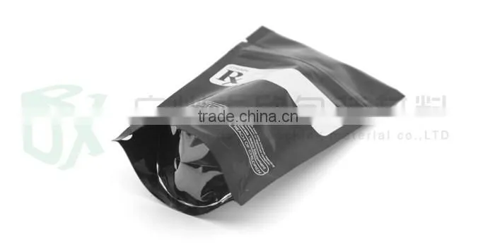 Top quality food Industrial Use CMYK printed plastic resealable aluminum foil packaging bag for food