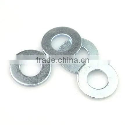 High strength 3/8 M6-M64 flat washer zinc plated