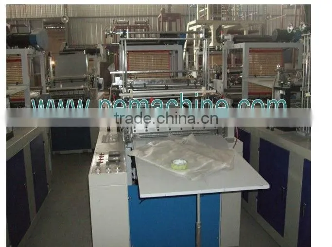 Full Automatic T-shirt Bag Making Machine