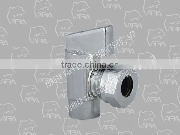 835-23 COPPER X O.D.OR 7/16"SLIP JOINT ANGLE VALVE 1/4 TURN