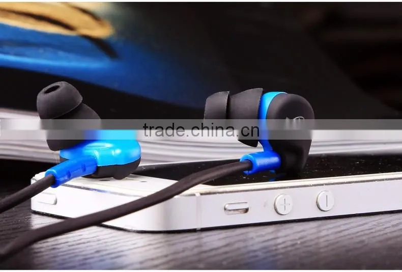 Running Earphone Ear Hook Sports 3.5mm Wire HIFI Headphone with Mic Volume Control