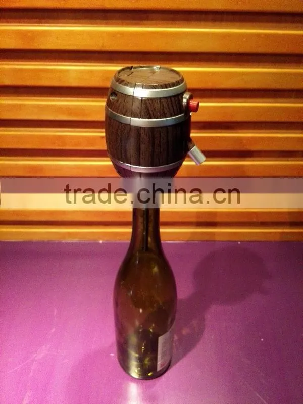 Bar plastic decanter pump for wine,soft drinks