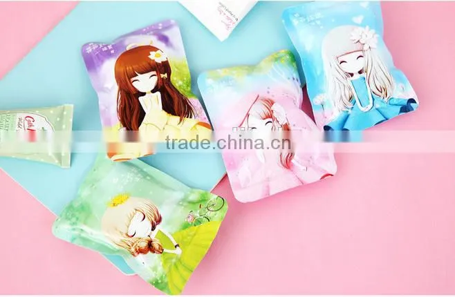 cute cartoon reusable PE mini ice packs / ice pack mini cold bag