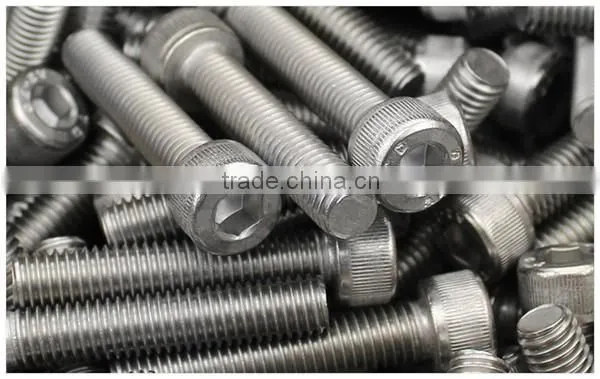 OEM hexagon scoket head cap screw,DIN912 round head cap screw