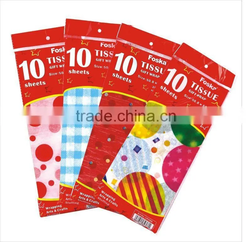 Color Crepe Paper For Gift/Promotion/Decoration/solid color wrapping paper