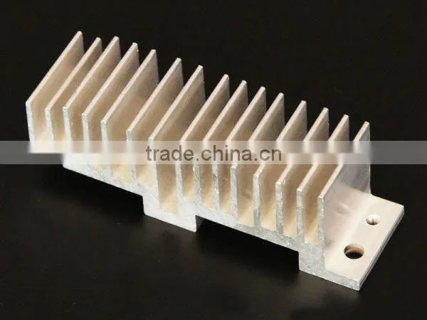 Extruded heat sink, aluminum profiles