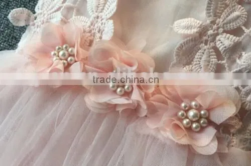 White Lace Baby Princess Dress Good Quality Baby Princess Dress