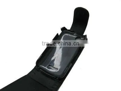 Leather Case with PC hard case for sony ericsson W100 SPIRO