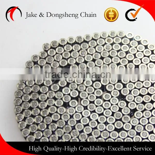 Pitch=9.525mm 06B side roller chain straight plate blue color special chain nonstandard roller/transmission chain