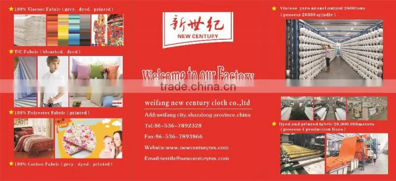 embroider silver powder printed 100% plain rayon fabric