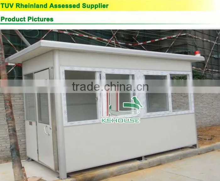Nice Looking EPS Sandwich Panel prefabricated security booth
