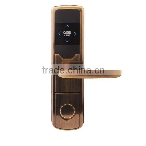 China Factory Electronic Lock Smart Digital Card Hotel Locks