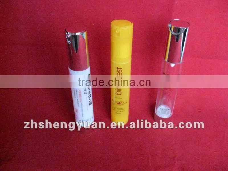12/15-18/30ML airless lotion bottle with printing