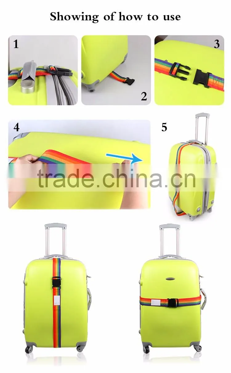 Bottom price promotional luggage belt for bag