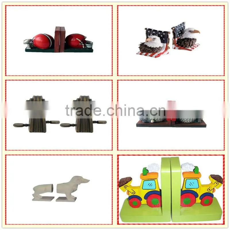 Cowboy fashion resin wholesale decorative bookends