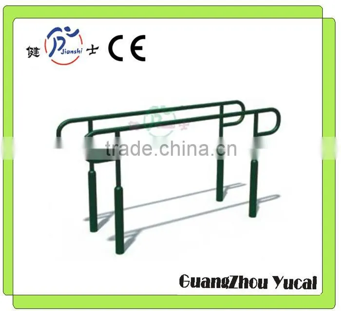 Outdoor fitness equipment double bar exercise