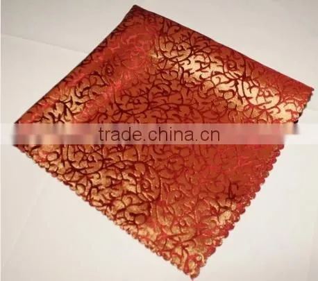 Made in china 10 years experience Printed embroidered napkin wedding