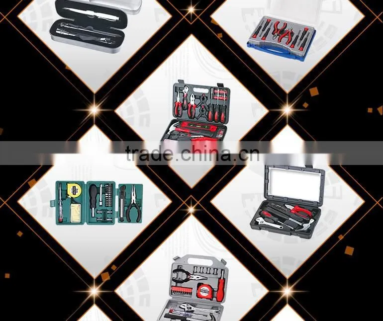12Pcs Round Tool Set with Hand Tools, High Quality Hand Tool Kit