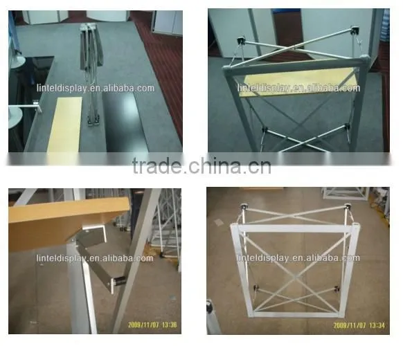 aluminum promotion counter stand