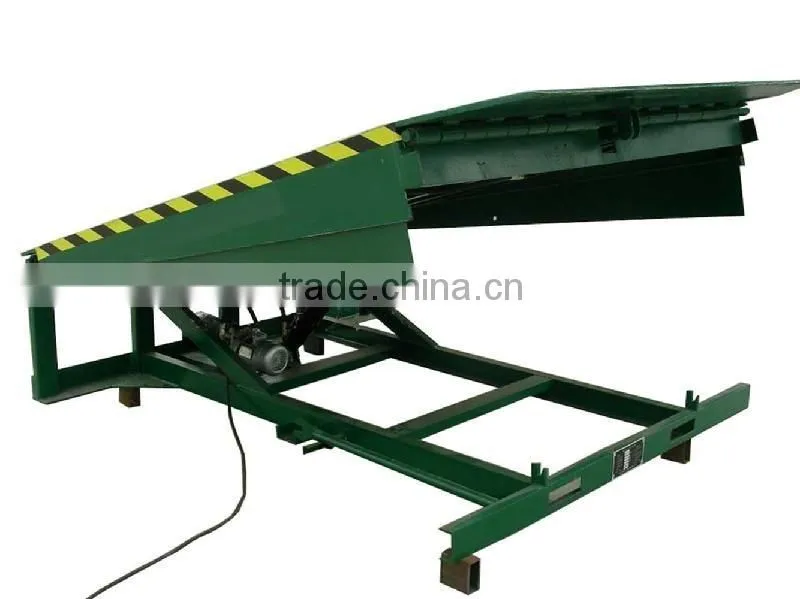 warehouse loading ramp, forklift loading ramp