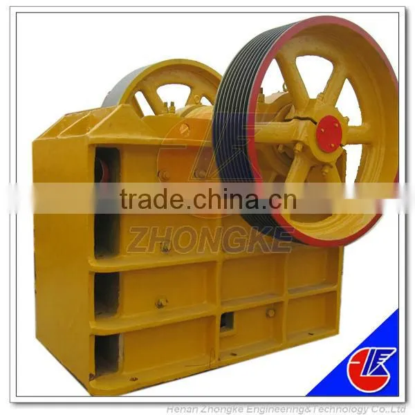 high quality pe series stone jaw crusher, ISO 9001 stone jaw crusher