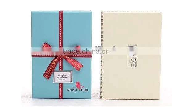 packaging gift box with ribbon,wholesale gift boxes with ribbon