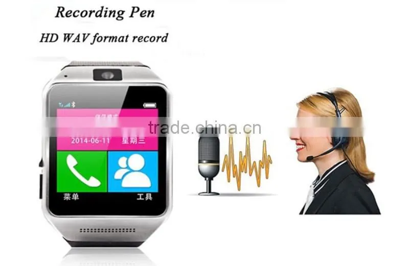 GV08 Smartwatch Quad Band 1.54 Inch Bluetooth BT Dialer Camera gt08 Smart Watch Phone