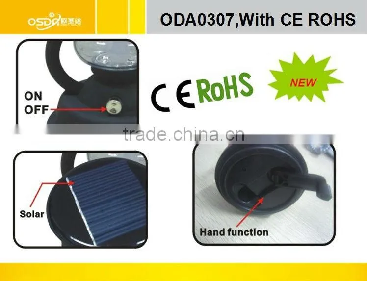 ODA-0307 solar outdoor lamp for India market