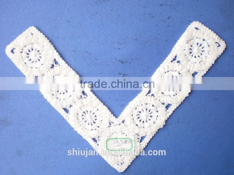 V shape fashion crochet/ lace Collar or necklace