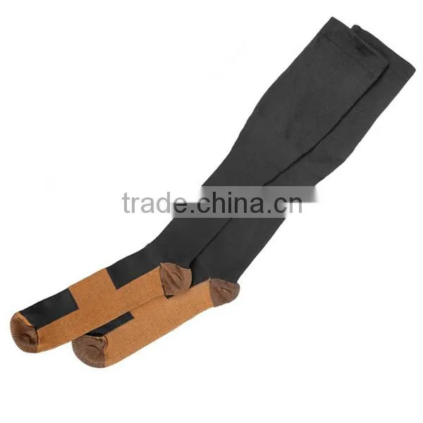 Men's Women's Anti-Fatigue Knee High Stockings Compression Support Socks