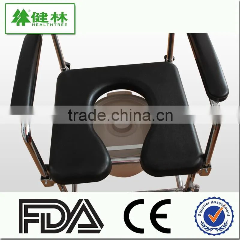 hospital commode chair toilet commode chair wheelchair