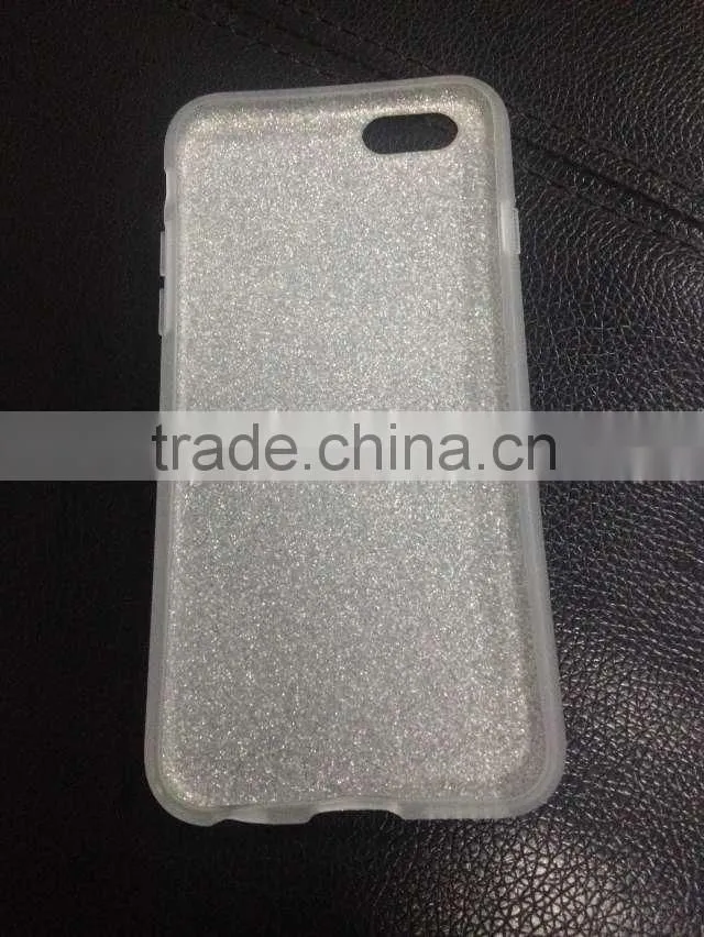 Hot Selling Glitter Bling Bling Phone Case for Iphone glitter back cover cases