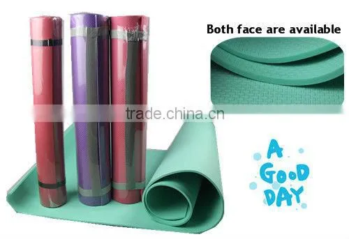 Popular Soft Touch 6mm Thickness NBR Yoga Mat Printed