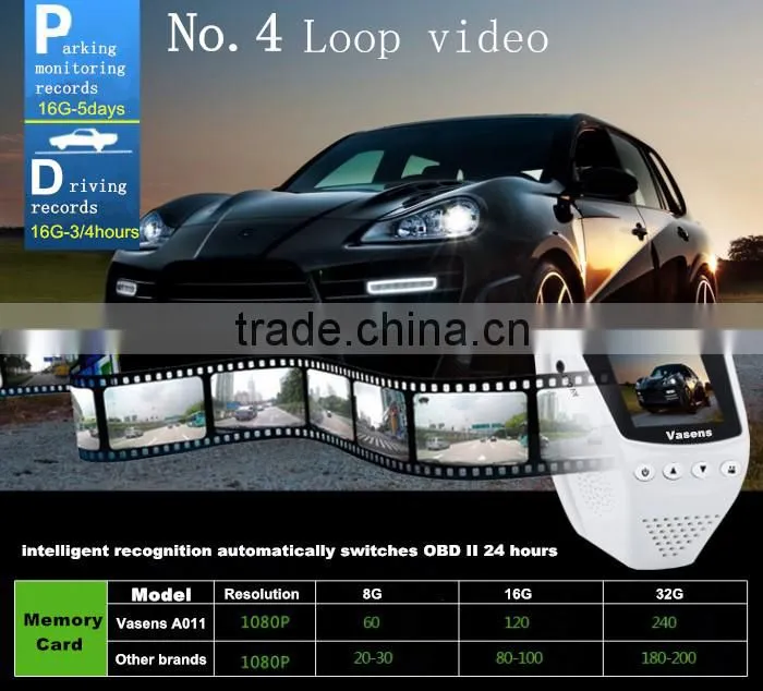 Wide Angle Dash Cam Car DVR Novatek 96650 2.0'' LCD 170 Degree Night Vision Full HD 1080p Car Camera Vehicle Blackbox DVR