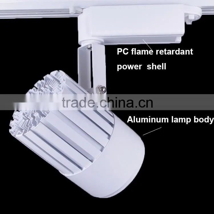 Attractive decorative Adjustable Angle aluminum alloy led track spot light