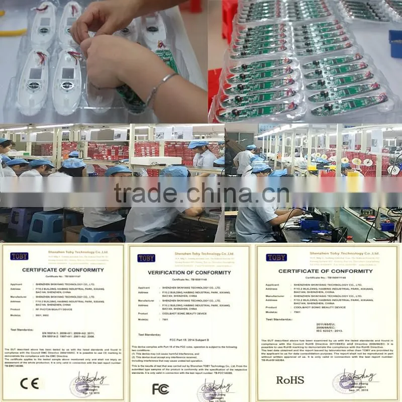 Direct manufacturer skin tightening collagen red light therapy for home with CE and ROSH