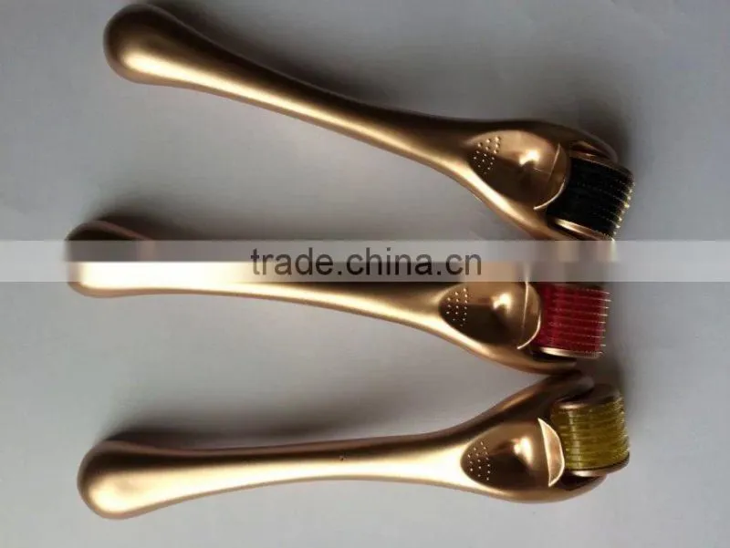 Microneedles for skin care, Derma Roller titanium needles