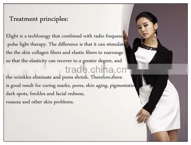 hot selling portable elight RF IPL body hair remover