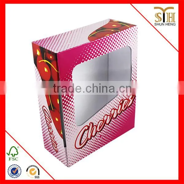fruits window paper boxes for Chessies