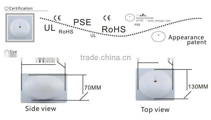 2013 Hot new ultrasonic redolence facial steamer