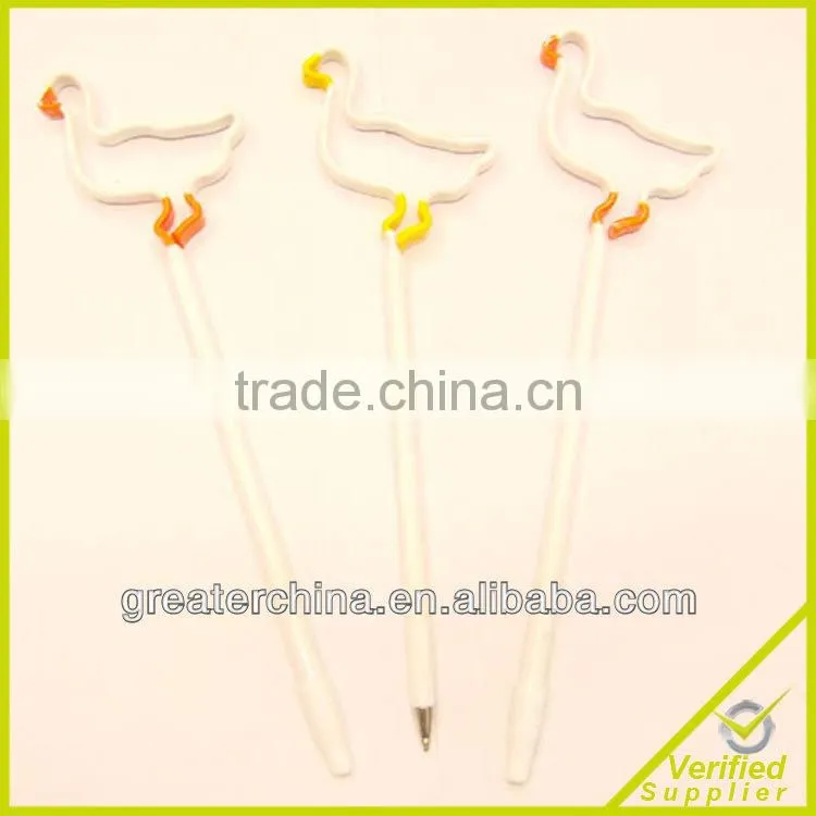 cat shape bent pen,bent pen,animal shape bent pen