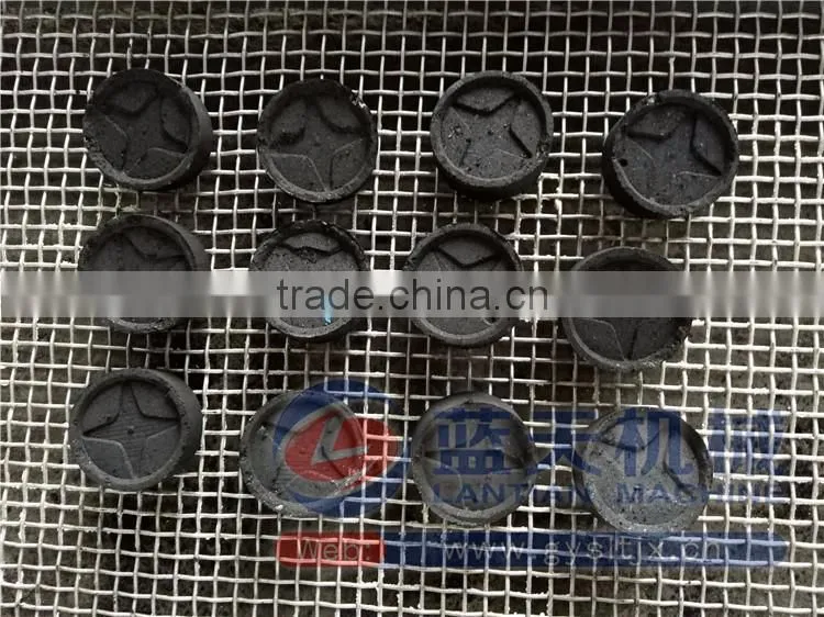 Automatical Hot Sale Hydraulic hookah shisha coal tablet briquette Machine
