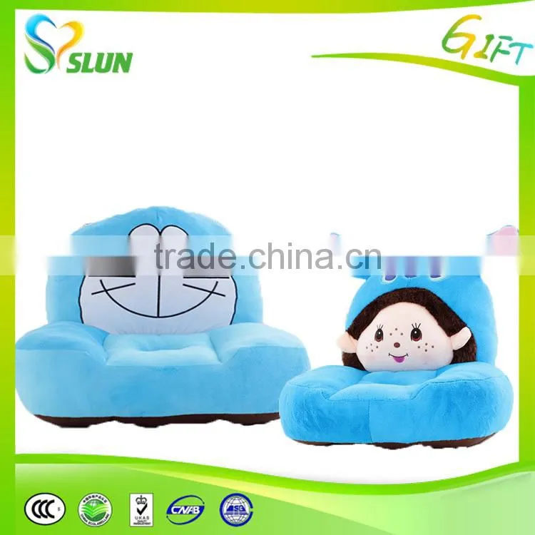 Hot selling plush animal shape sofa chair kids stuffed sofa animal chair