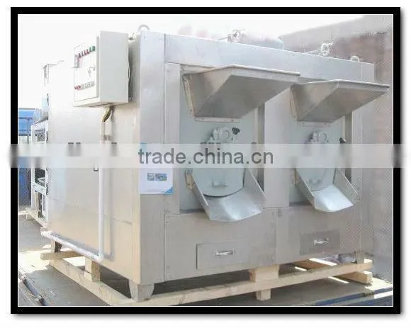 100-300ks/h sesame/soya/coffee bean/peanut roaster oven machine
