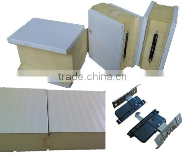 ShanDong HONYO High Quality Insulated Color Steel Polyurethane Sandwich Panel for Wall and Roof